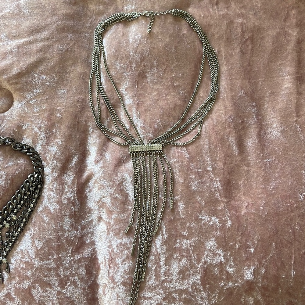 Layered necklace